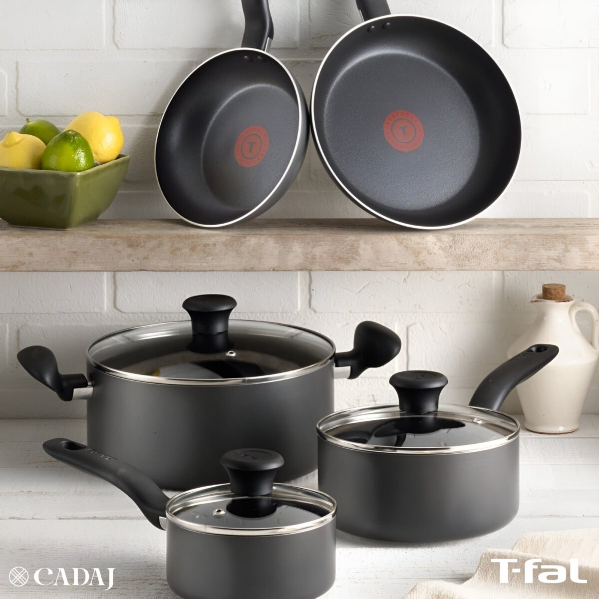 Bateria T-FAL 10 Piezas B167SA74 - Imagen 3